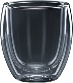 Double-wall borosilicate glass cup