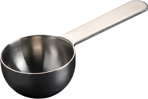 Stainless steel dosing scoop